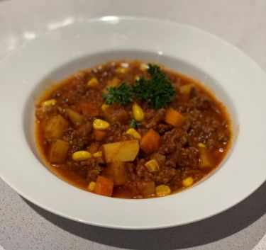 Savoury Mince Magimix.